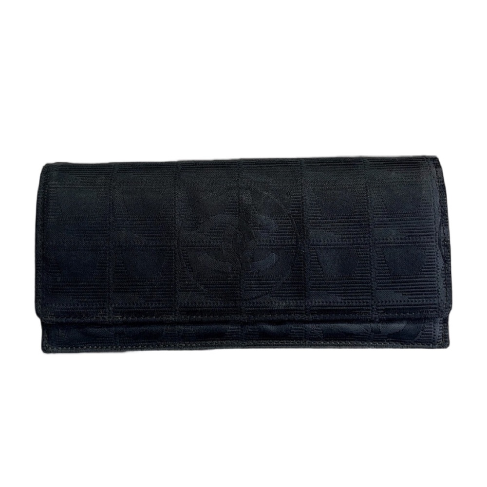 Chanel Travel Line Long Wallet in good condition
